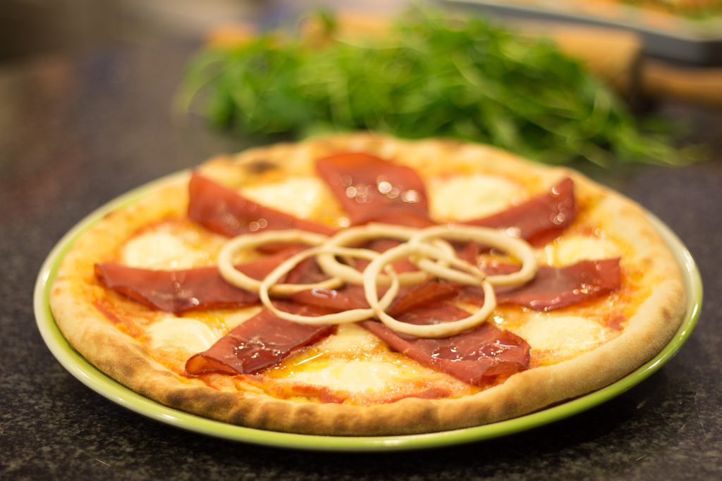 Pizza menu